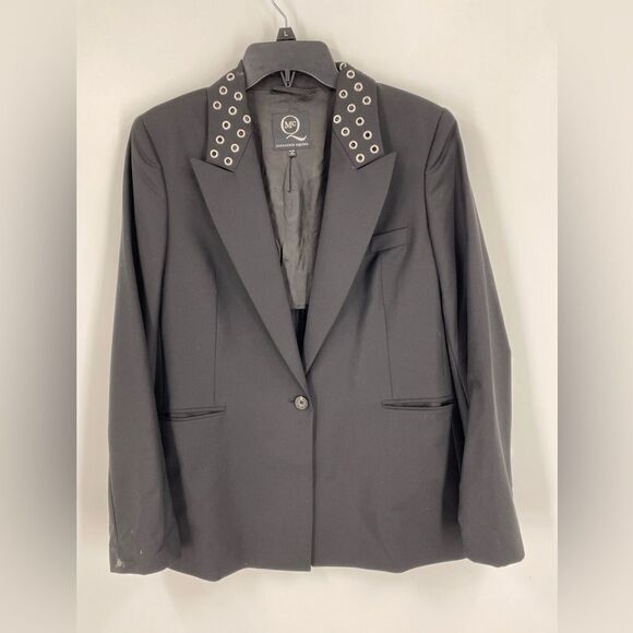 McQ by Alexander McQueen Eyelet Collar Blazer M - Picture 1 of 5